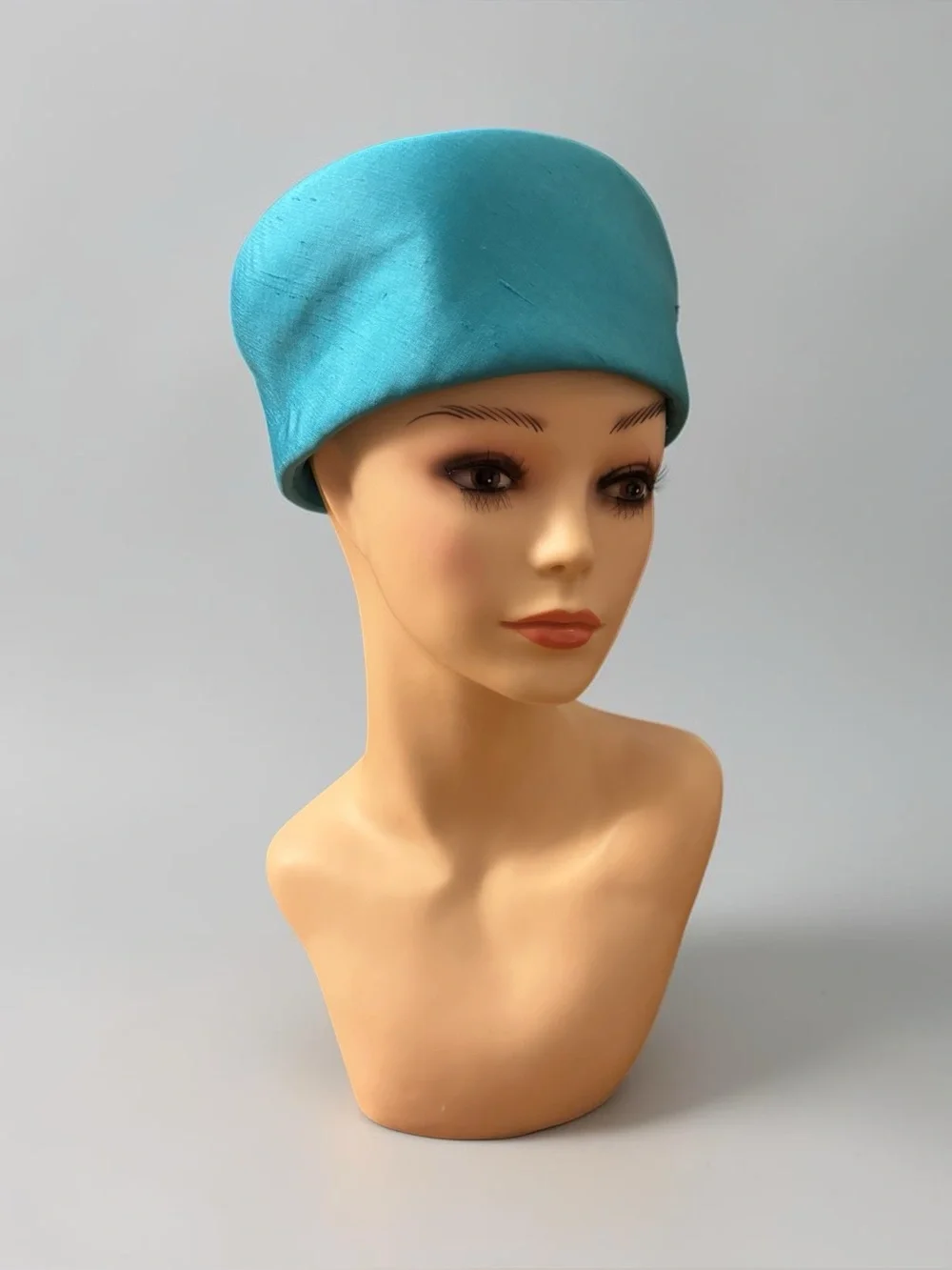 Adolfo Realites Vintage Rare Bright Teal Hat